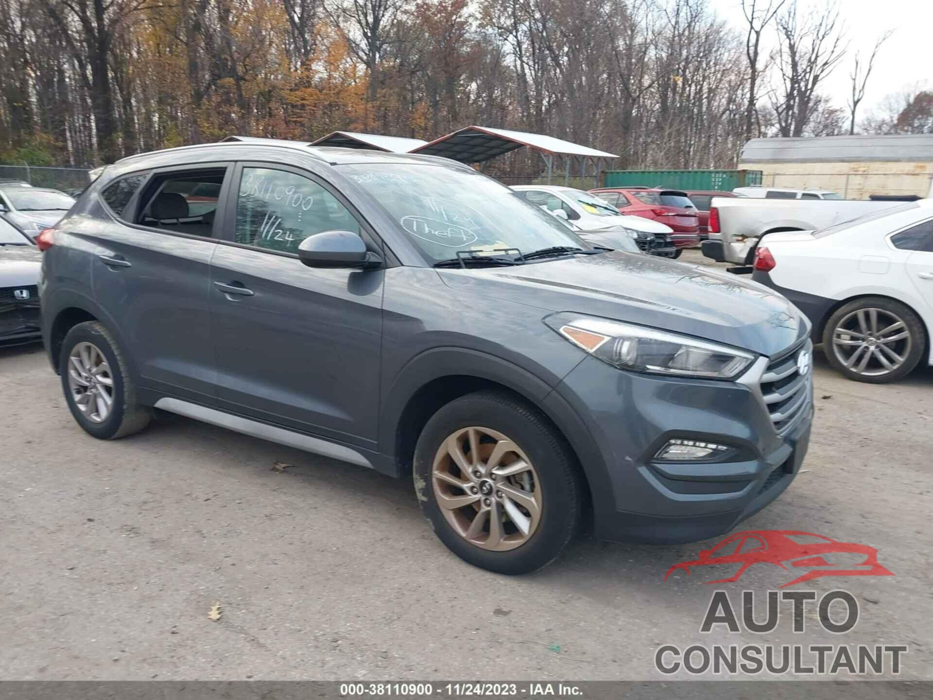 HYUNDAI TUCSON 2017 - KM8J3CA48HU419938