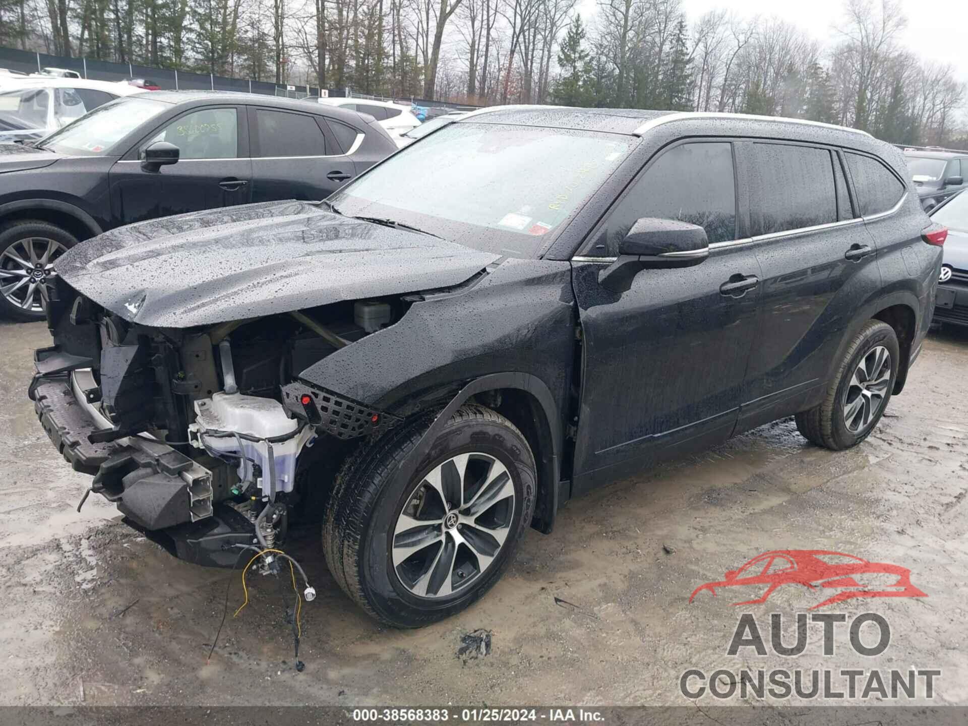 TOYOTA HIGHLANDER 2021 - 5TDGZRBH1MS547891