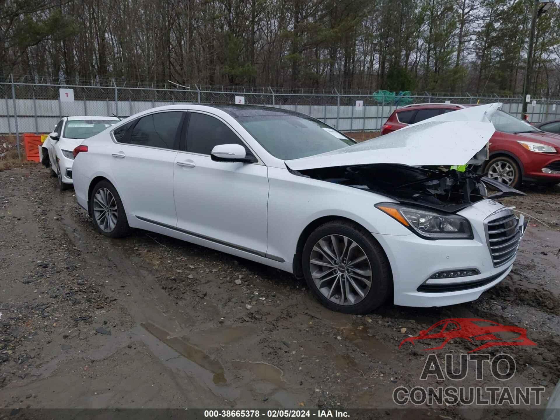 HYUNDAI GENESIS 2016 - KMHGN4JE4GU107388