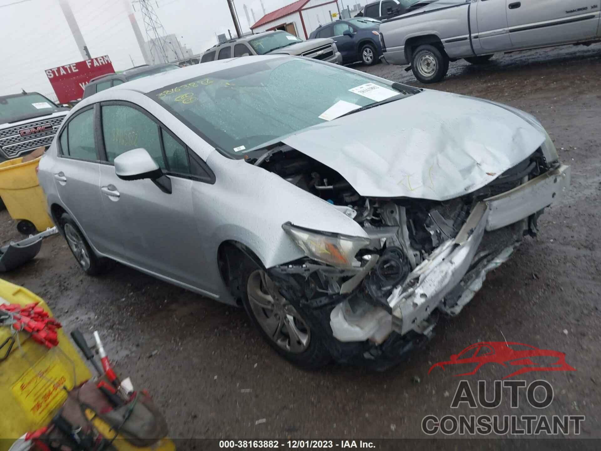 HONDA CIVIC 2013 - 19XFB2F59DE043753