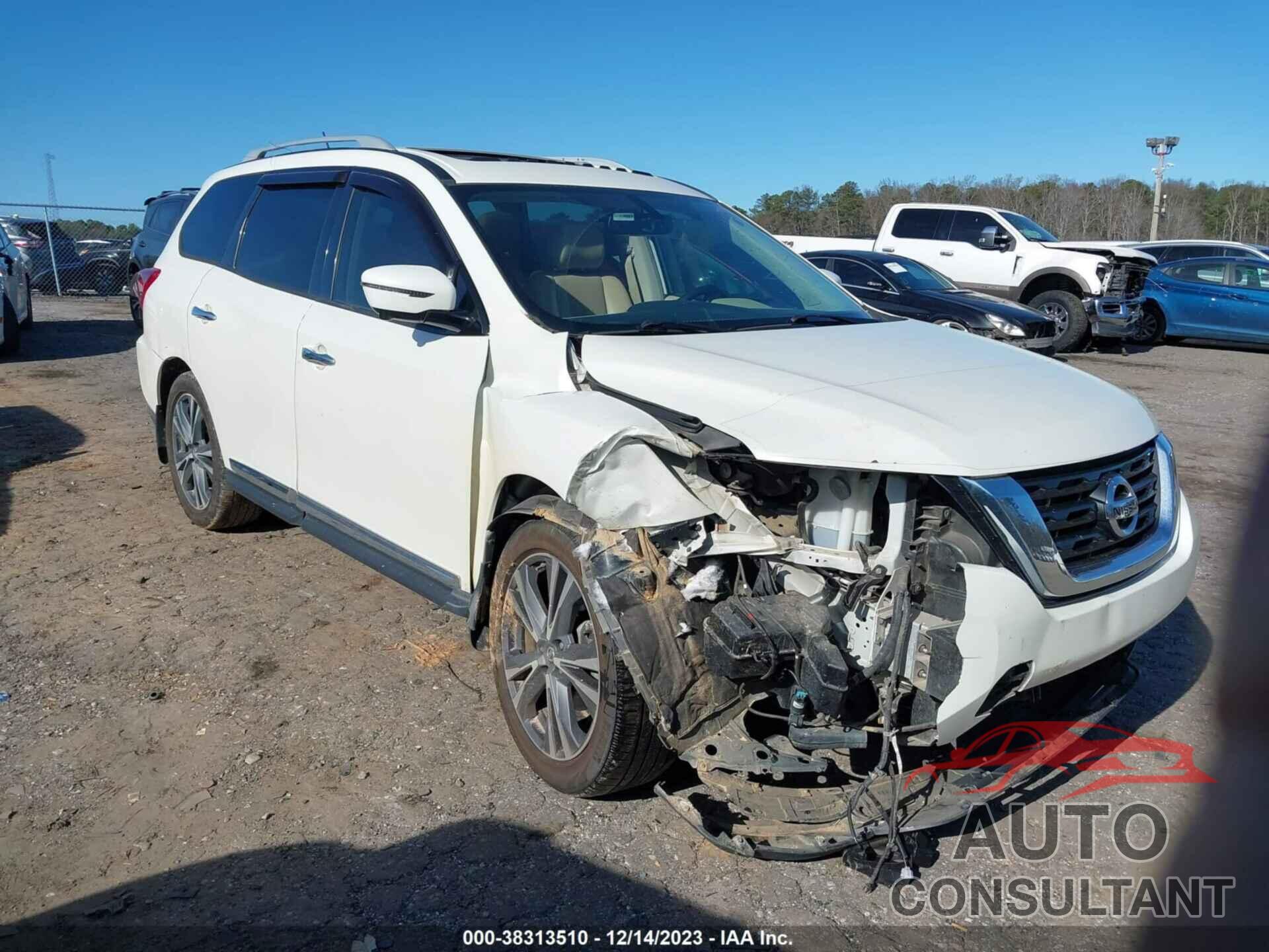 NISSAN PATHFINDER 2017 - 5N1DR2MNXHC629408