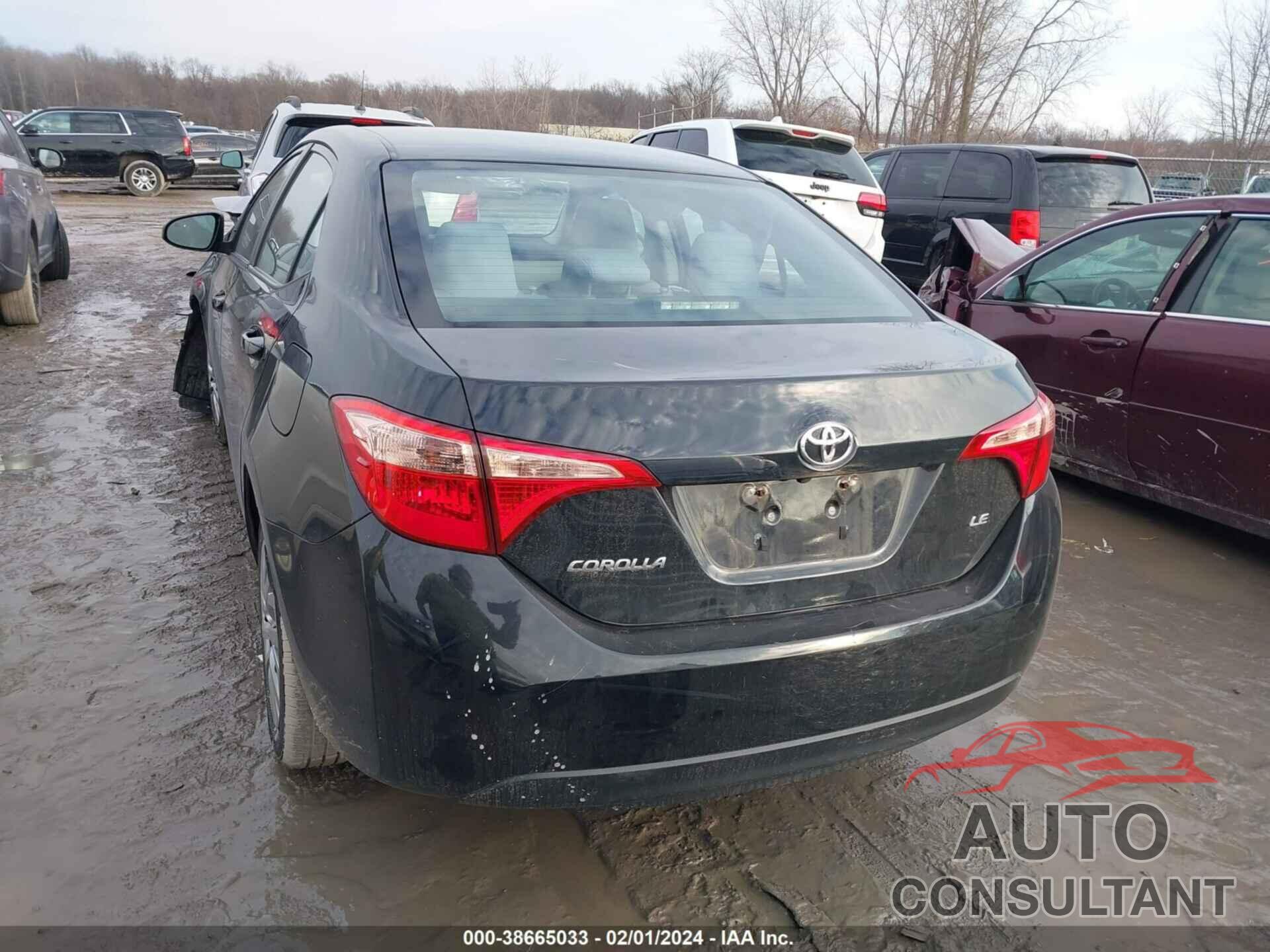 TOYOTA COROLLA 2019 - 2T1BURHE5KC208787