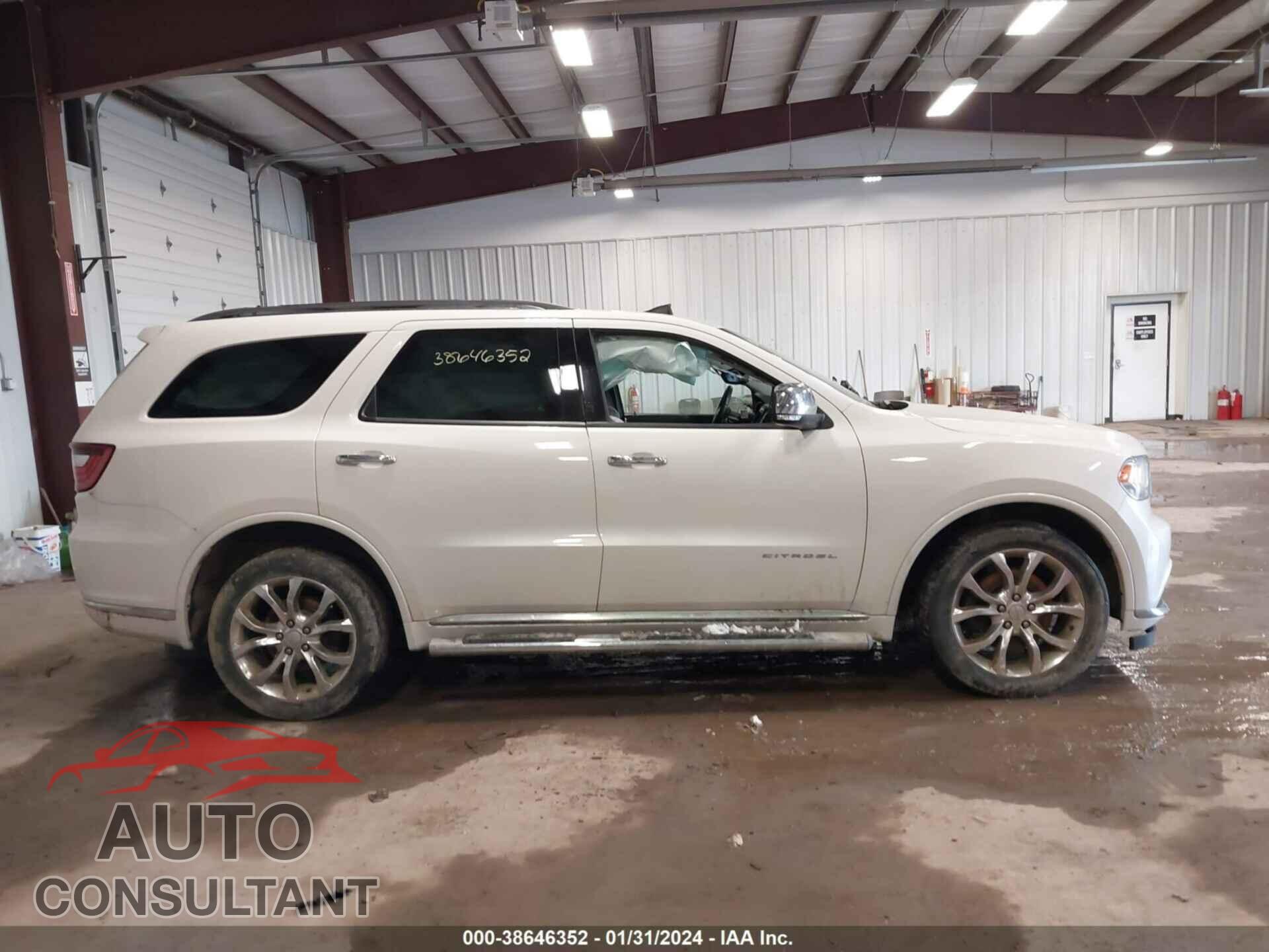 DODGE DURANGO 2017 - 1C4SDJET4HC860502