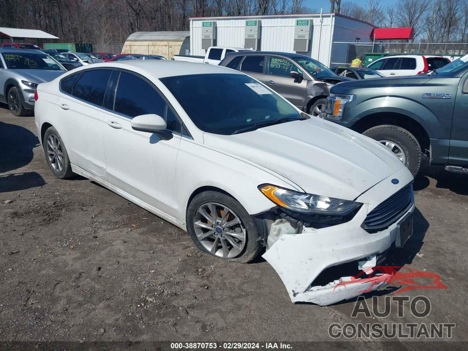 FORD FUSION 2017 - 3FA6P0H79HR316814