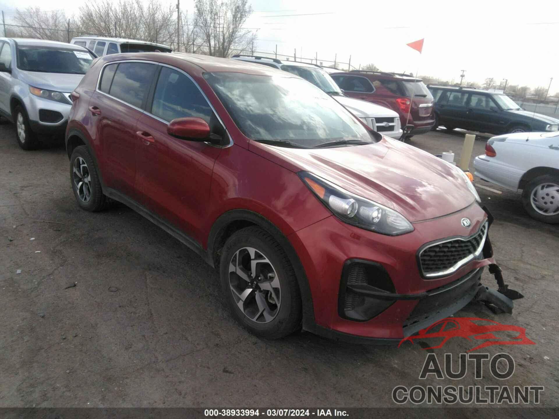 KIA SPORTAGE 2020 - KNDPM3AC8L7775509