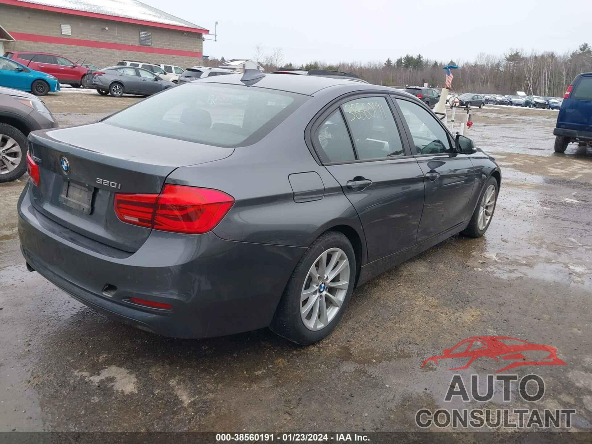 BMW 320I 2016 - WBA8A3C52GK551339