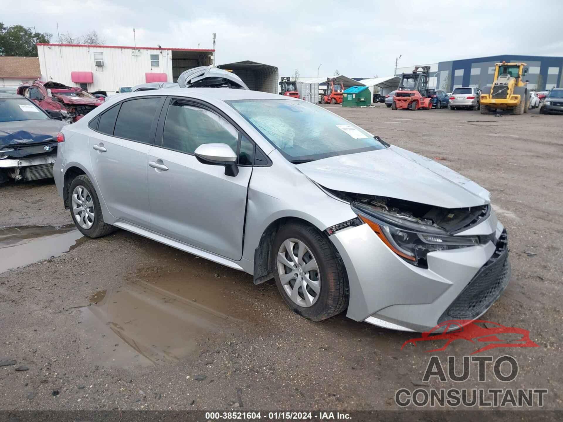 TOYOTA COROLLA 2021 - JTDEPMAE7MJ187904