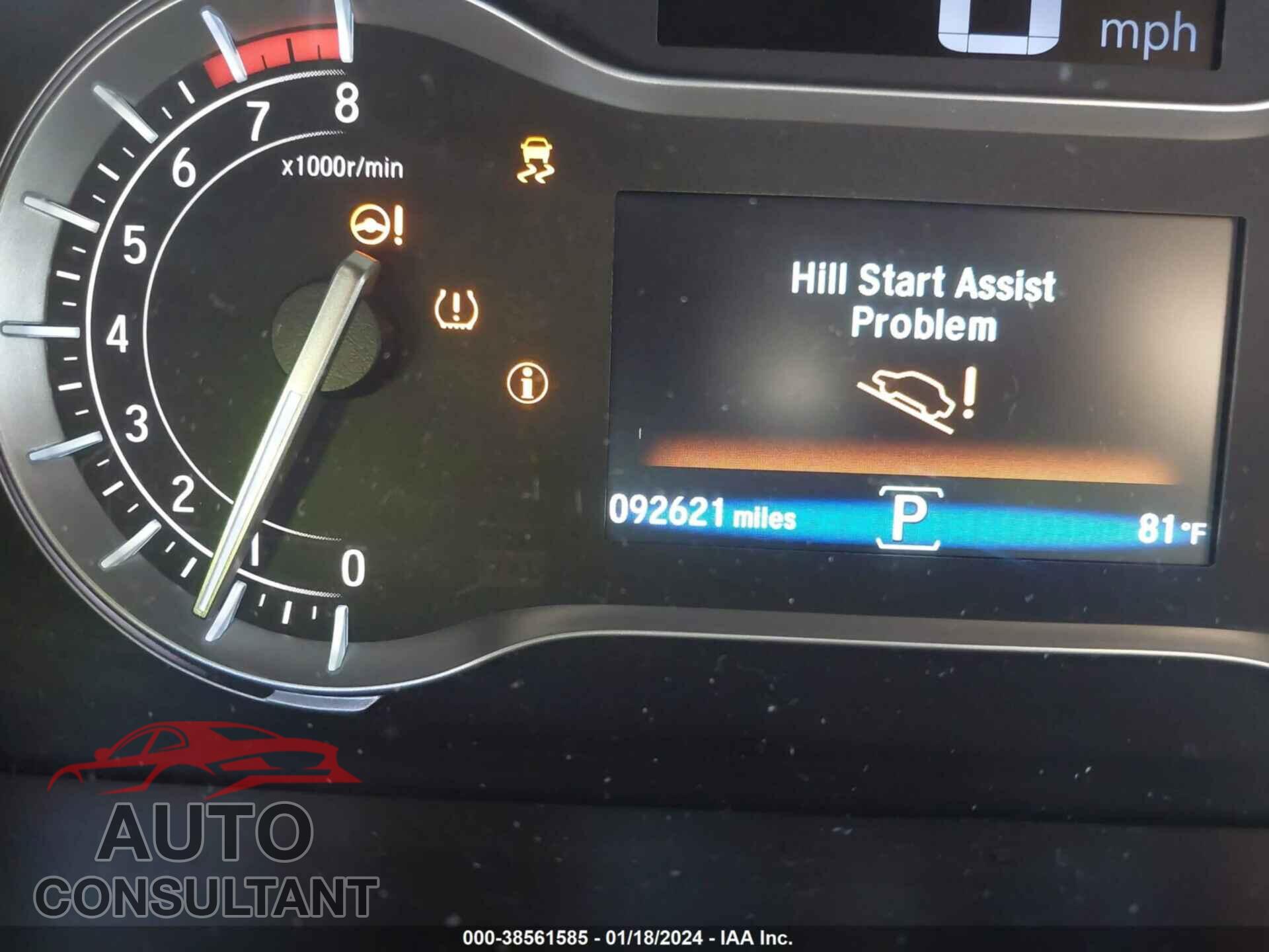 HONDA PILOT 2017 - 5FNYF6H99HB028660