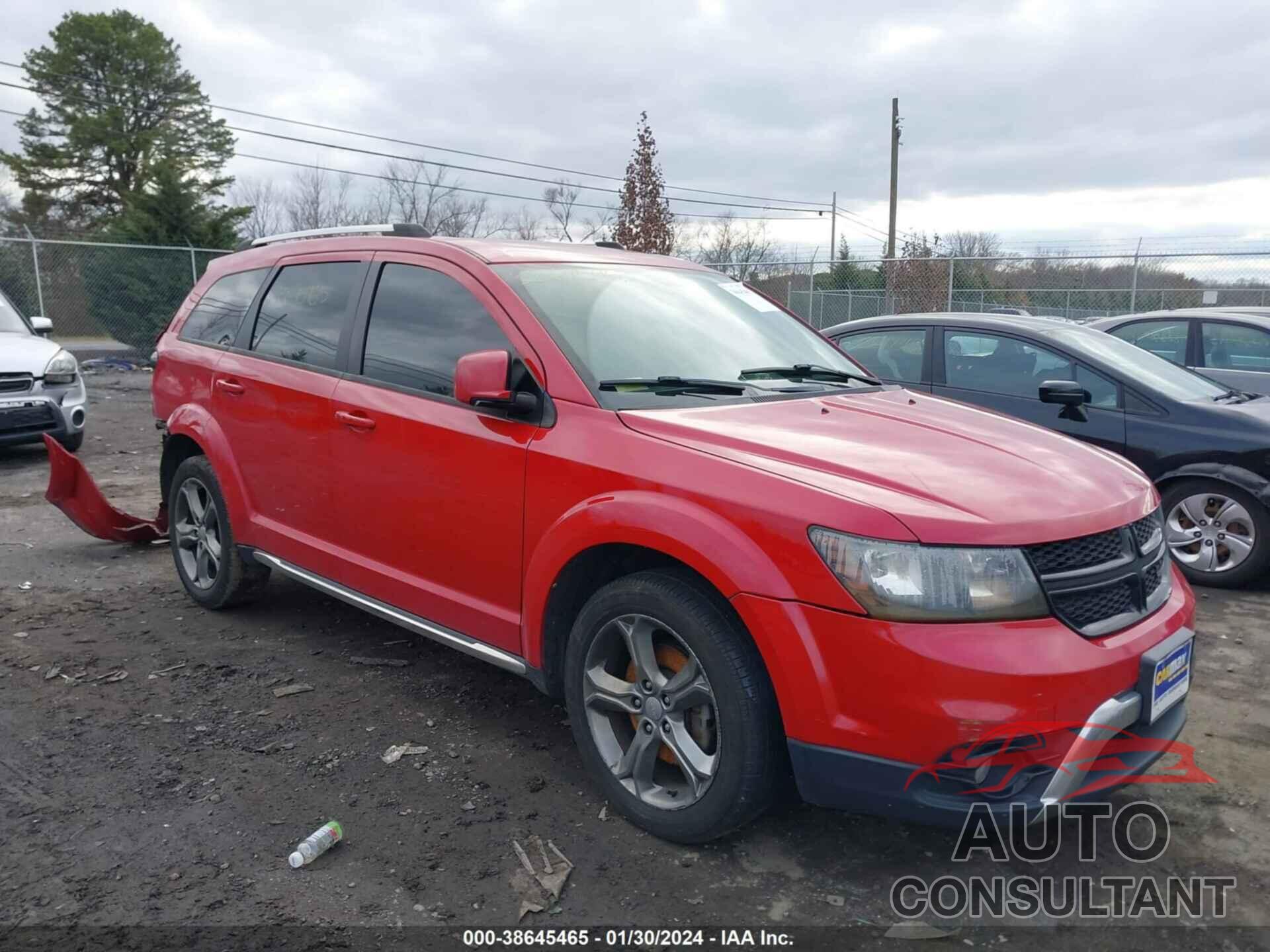 DODGE JOURNEY 2017 - 3C4PDCGB5HT637735