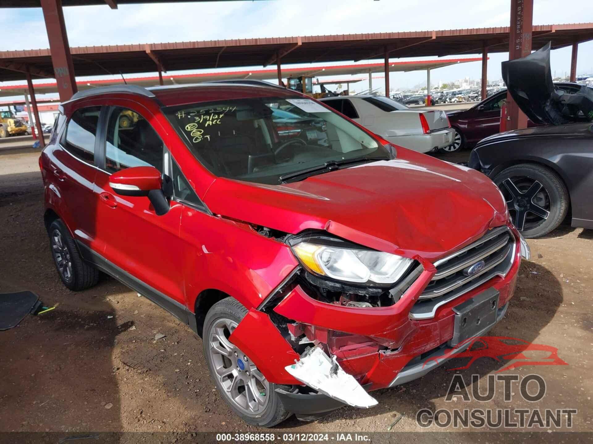 FORD ECOSPORT 2021 - MAJ3S2KE5MC445159