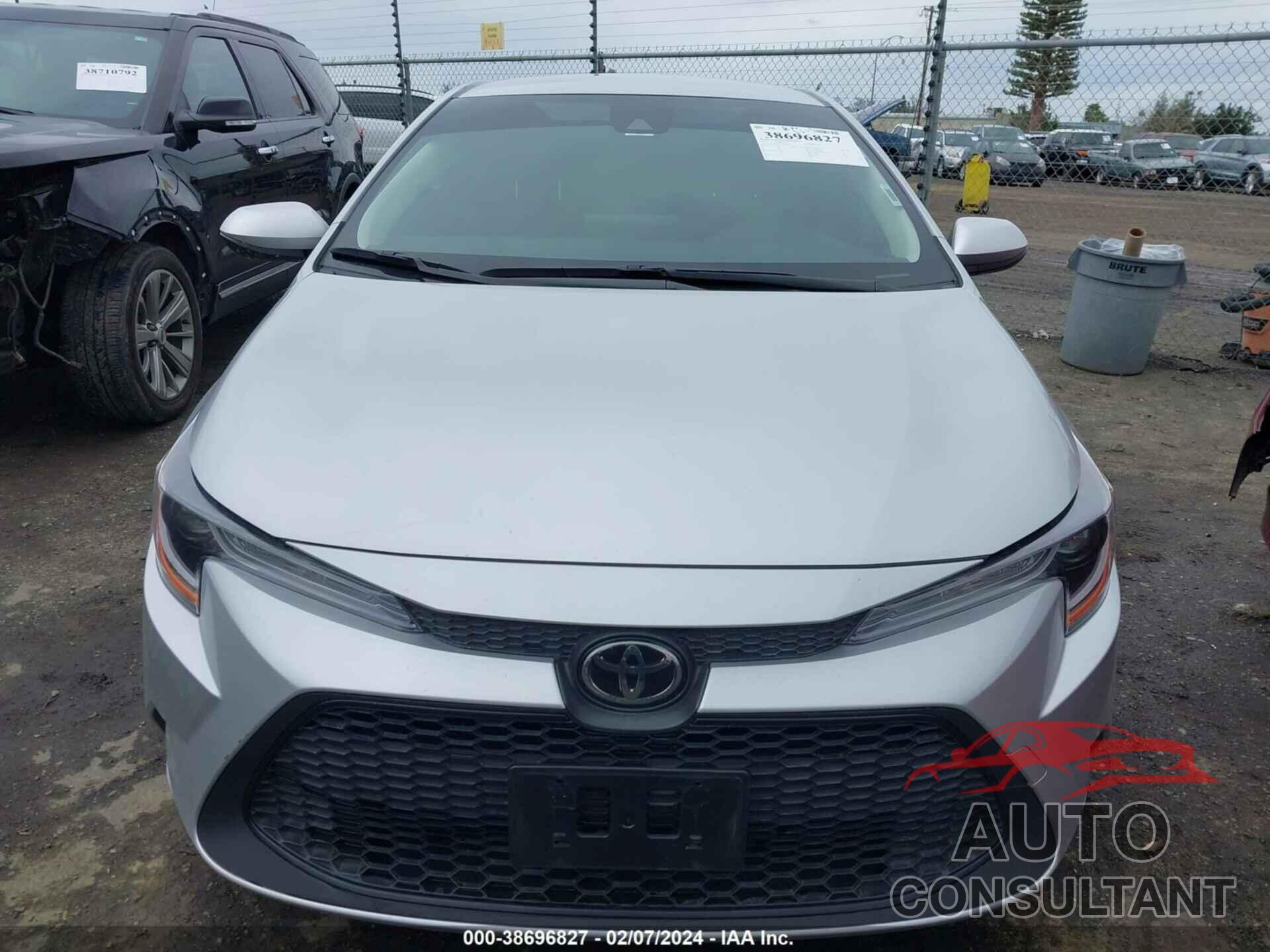 TOYOTA COROLLA 2022 - JTDEPMAEXNJ226812