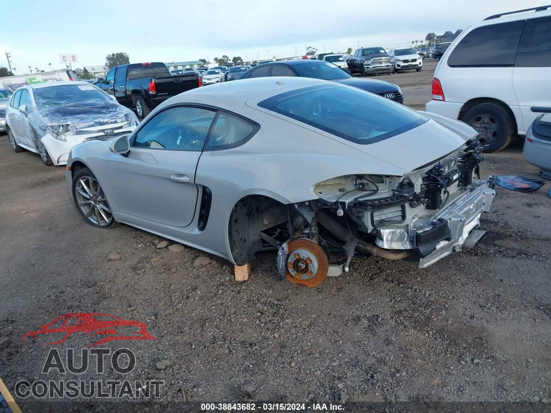 PORSCHE 718 CAYMAN 2019 - WP0AA2A84KS260538