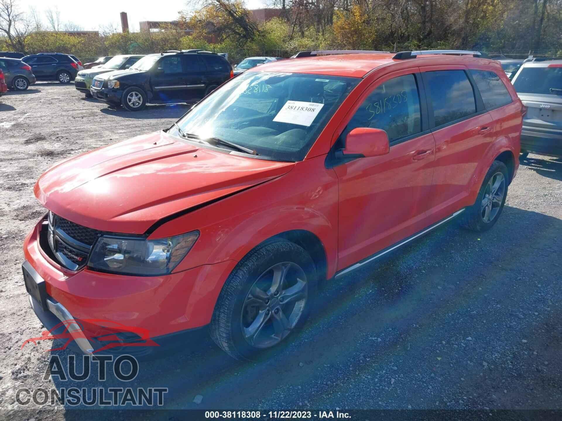 DODGE JOURNEY 2017 - 3C4PDDGG4HT567128