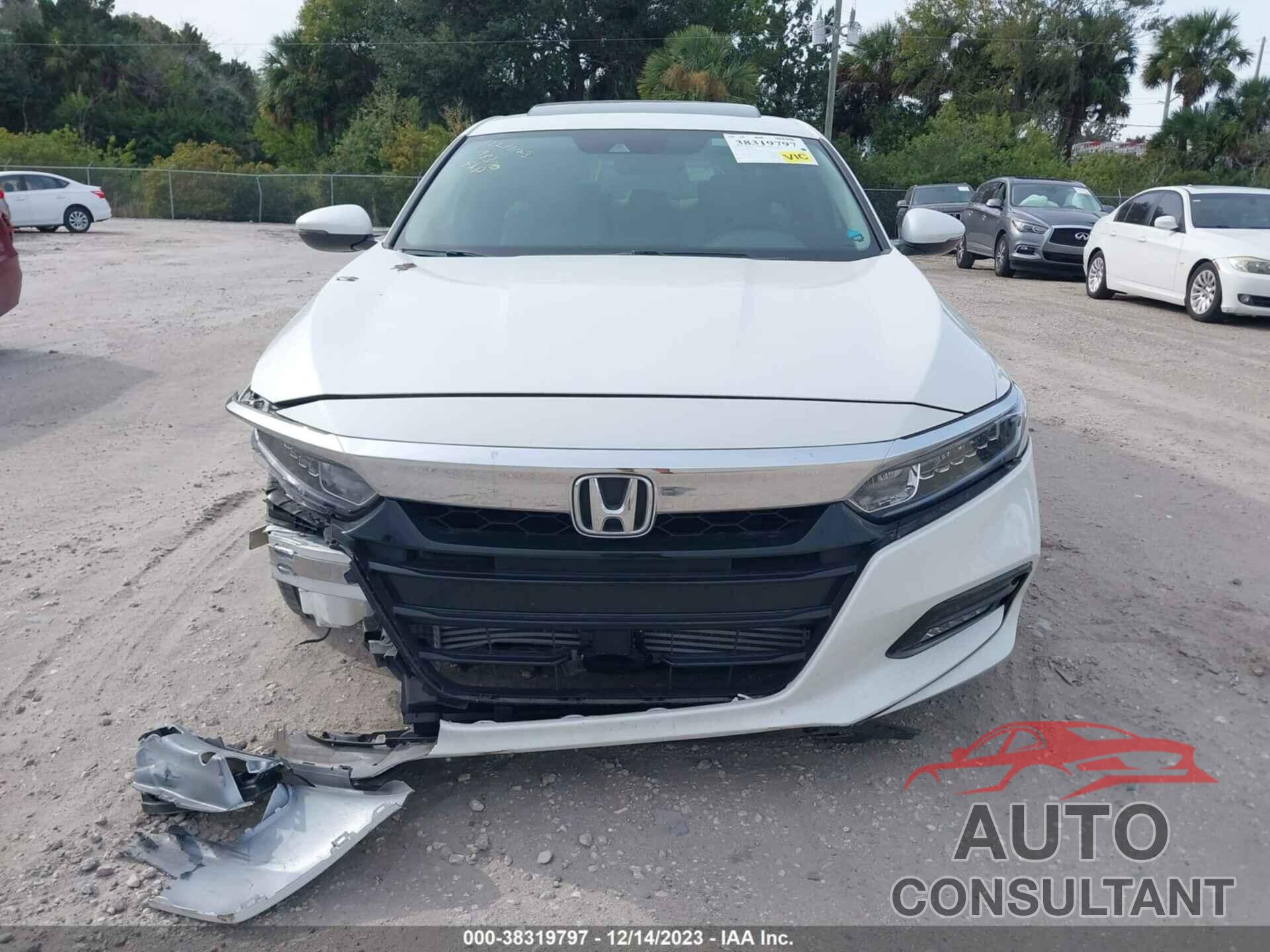 HONDA ACCORD 2018 - 1HGCV1F56JA198300