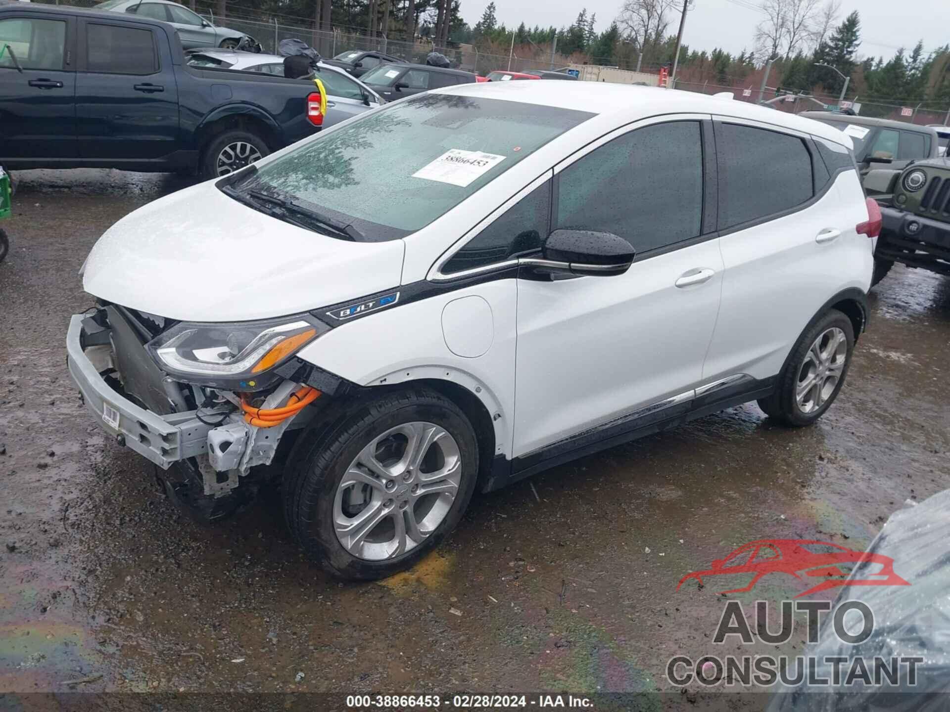 CHEVROLET BOLT EV 2020 - 1G1FY6S07L4110469