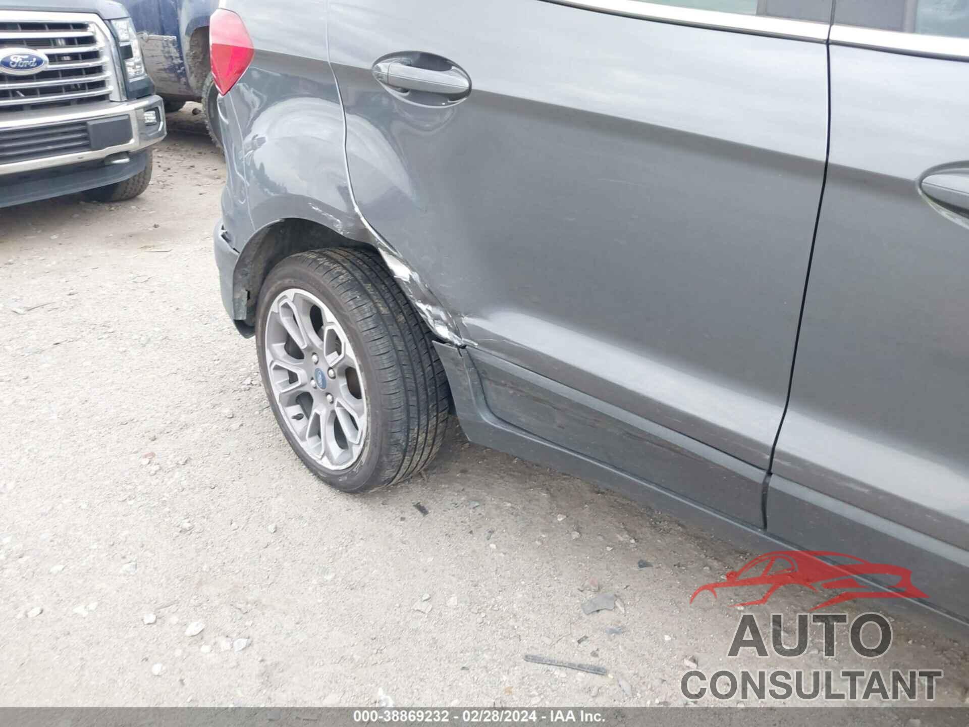 FORD ECOSPORT 2019 - MAJ6S3KL7KC287146