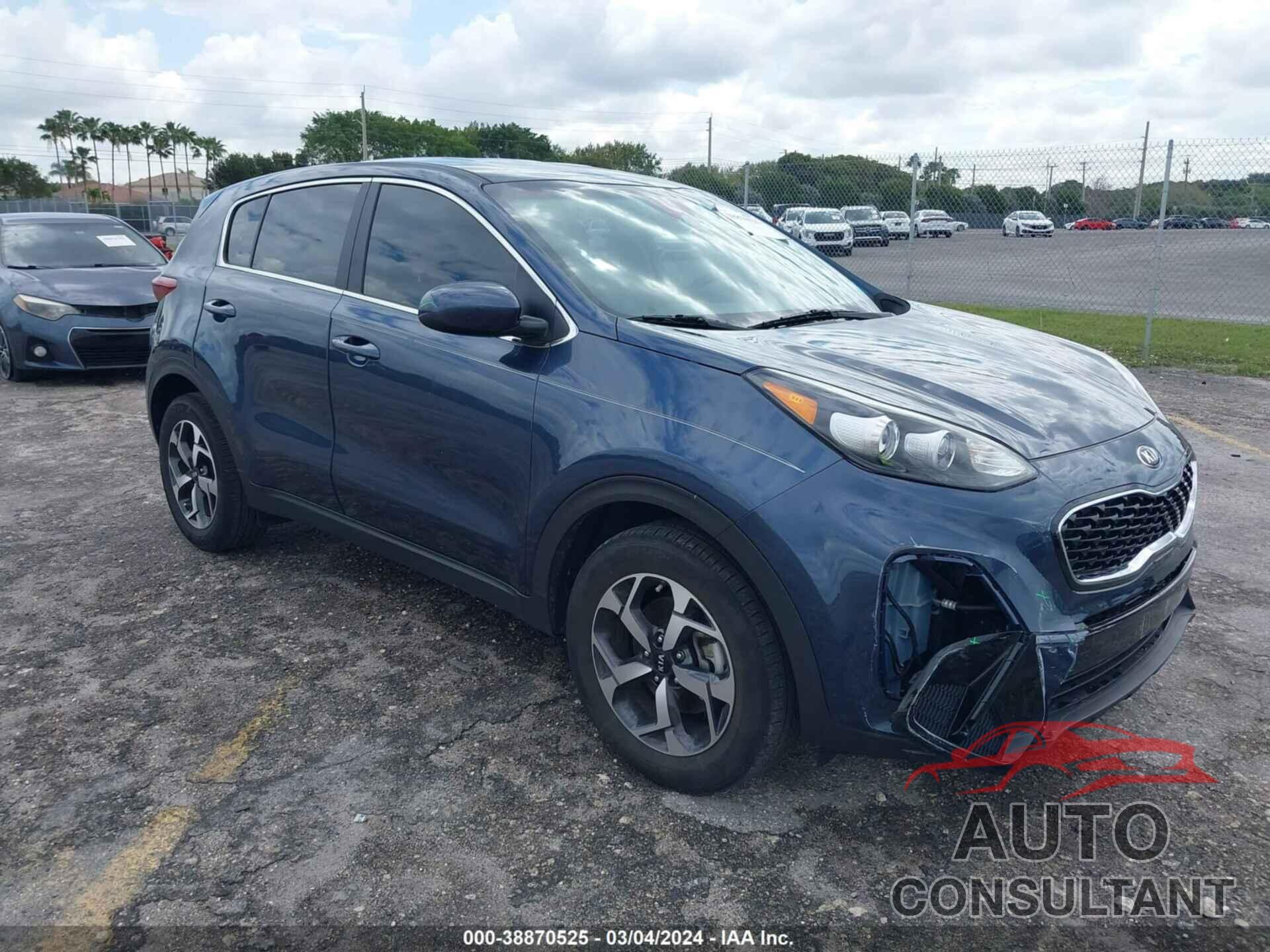 KIA SPORTAGE 2022 - KNDPM3AC3N7008878