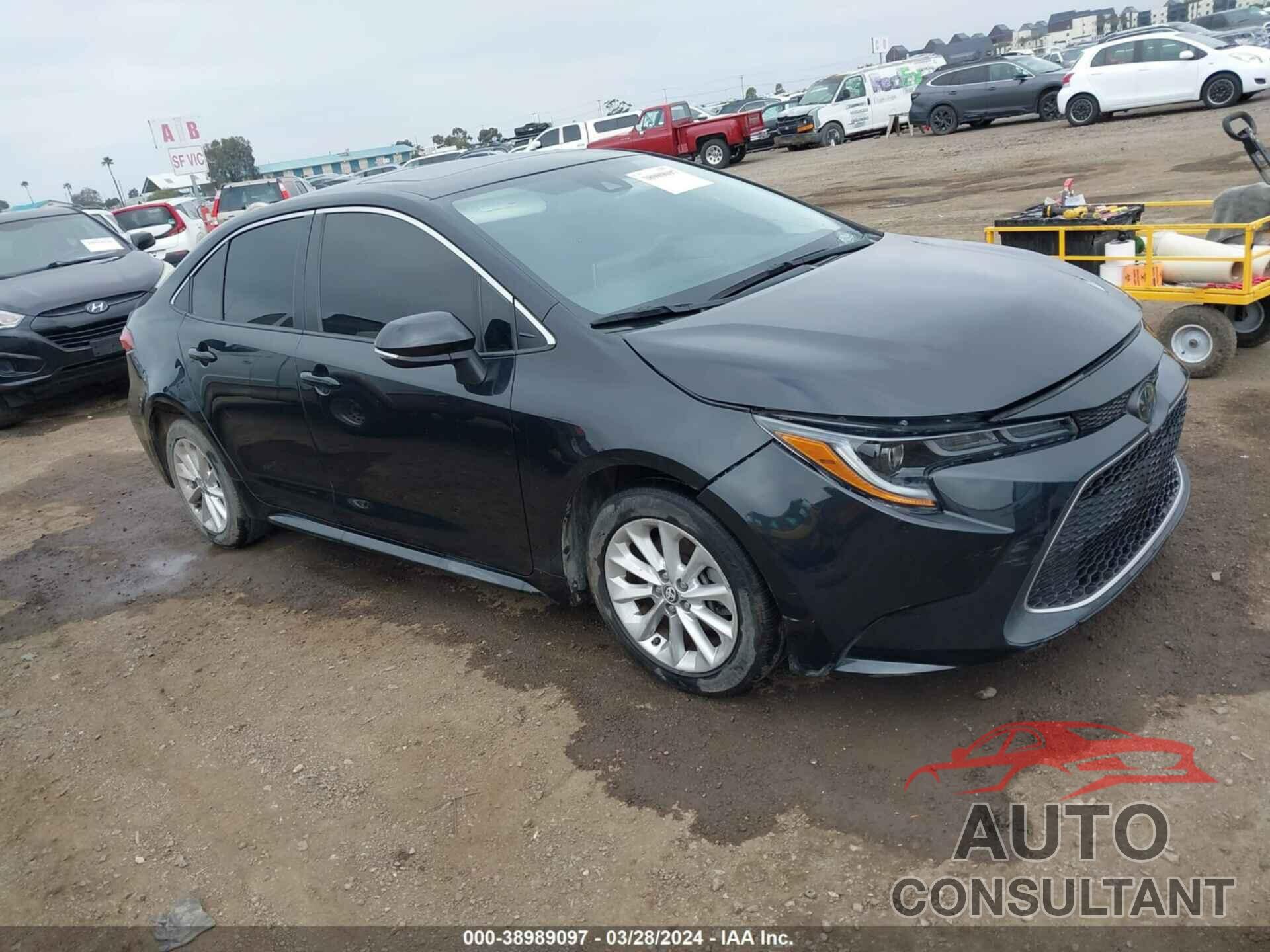 TOYOTA COROLLA 2020 - JTDFPRAE9LJ004485