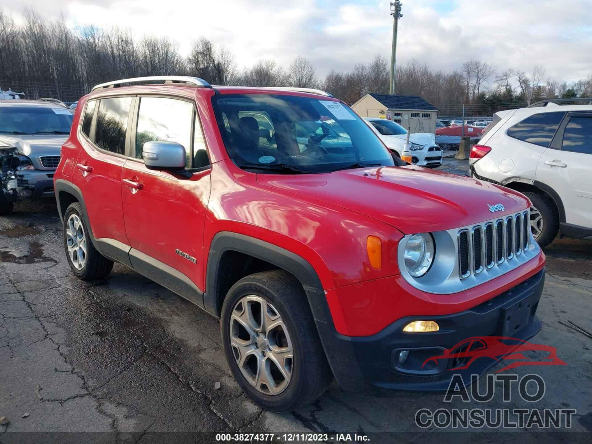 JEEP RENEGADE 2016 - ZACCJBDT5GPD11180