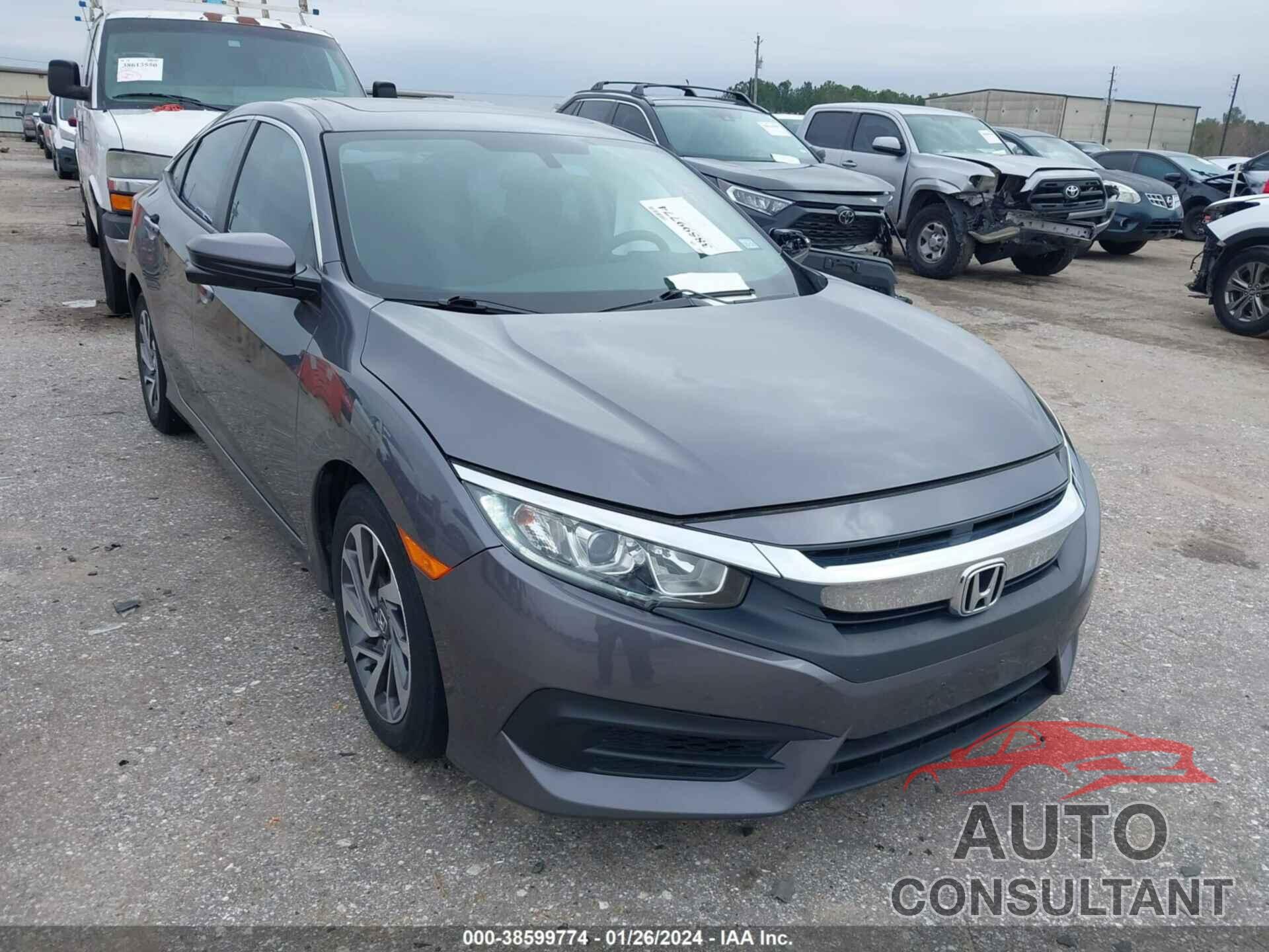 HONDA CIVIC 2018 - 2HGFC2F78JH582669