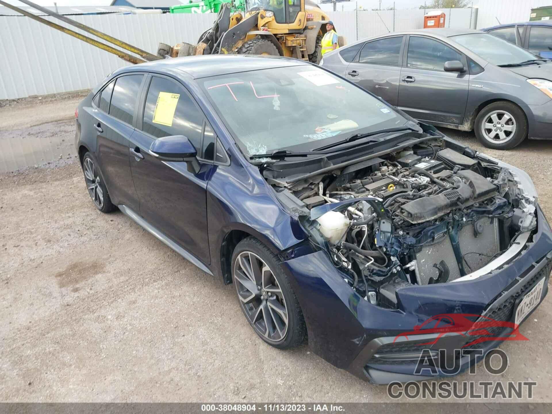 TOYOTA COROLLA 2020 - JTDS4RCE0LJ015234