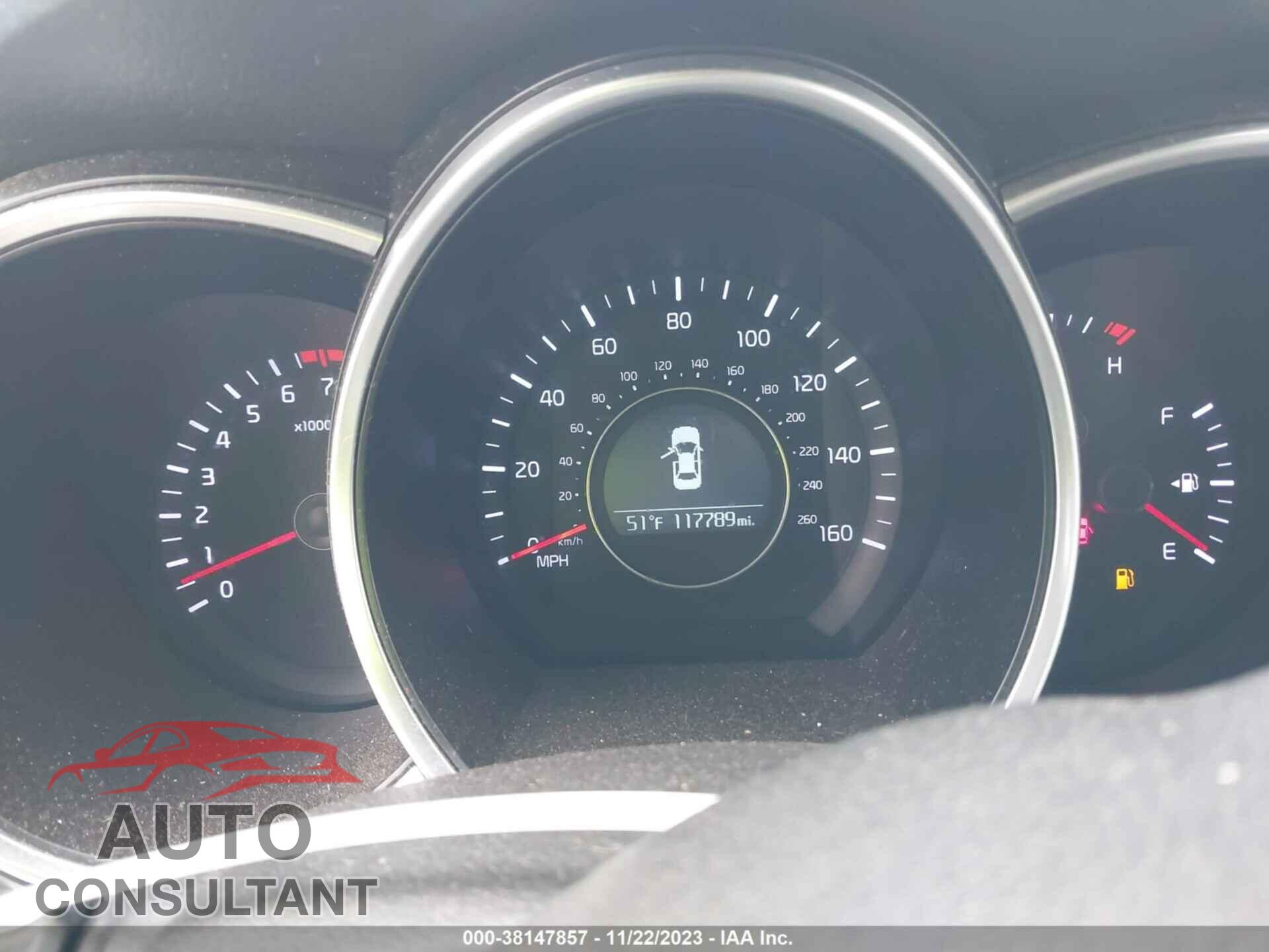 KIA OPTIMA 2014 - KNAGM4A72E5470771