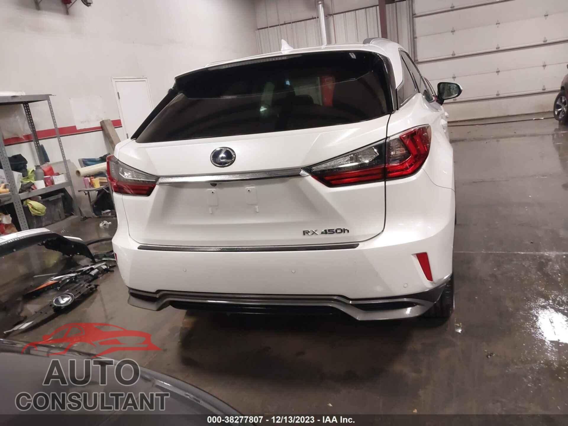 LEXUS RX 2017 - 2T2BGMCA7HC017553
