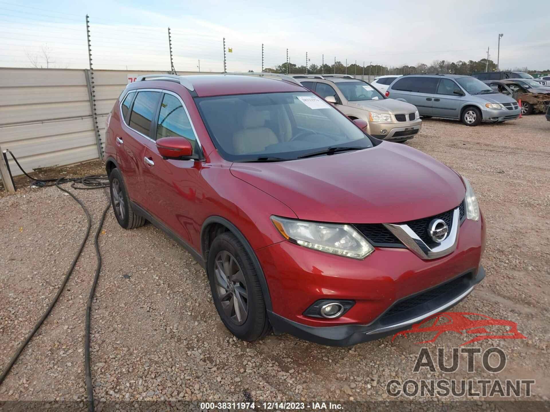 NISSAN ROGUE 2016 - 5N1AT2MT7GC774651