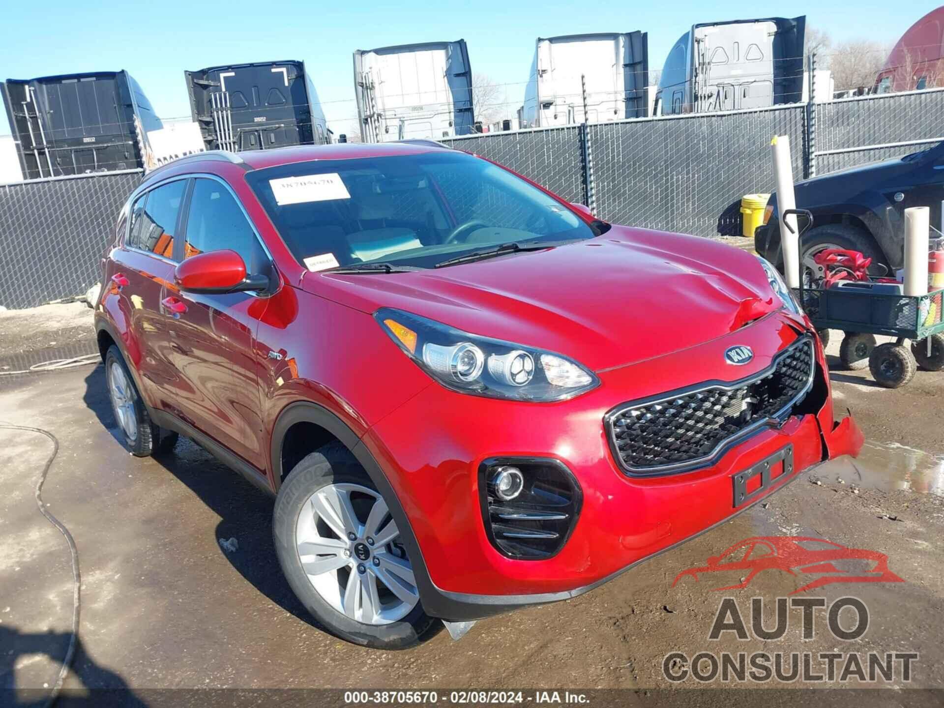 KIA SPORTAGE 2019 - KNDPMCAC5K7605591