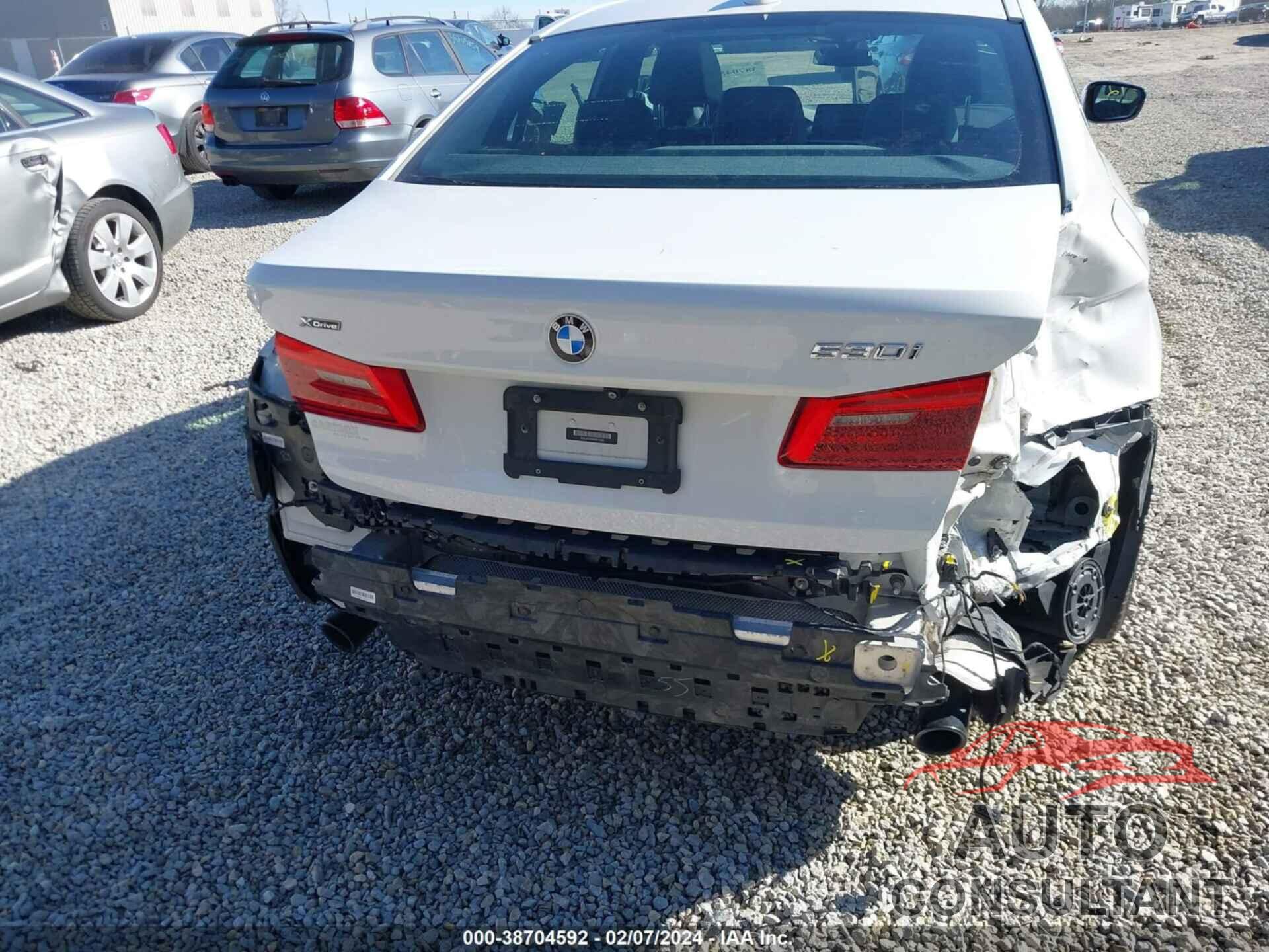 BMW 530I 2019 - WBAJA7C52KWW17608