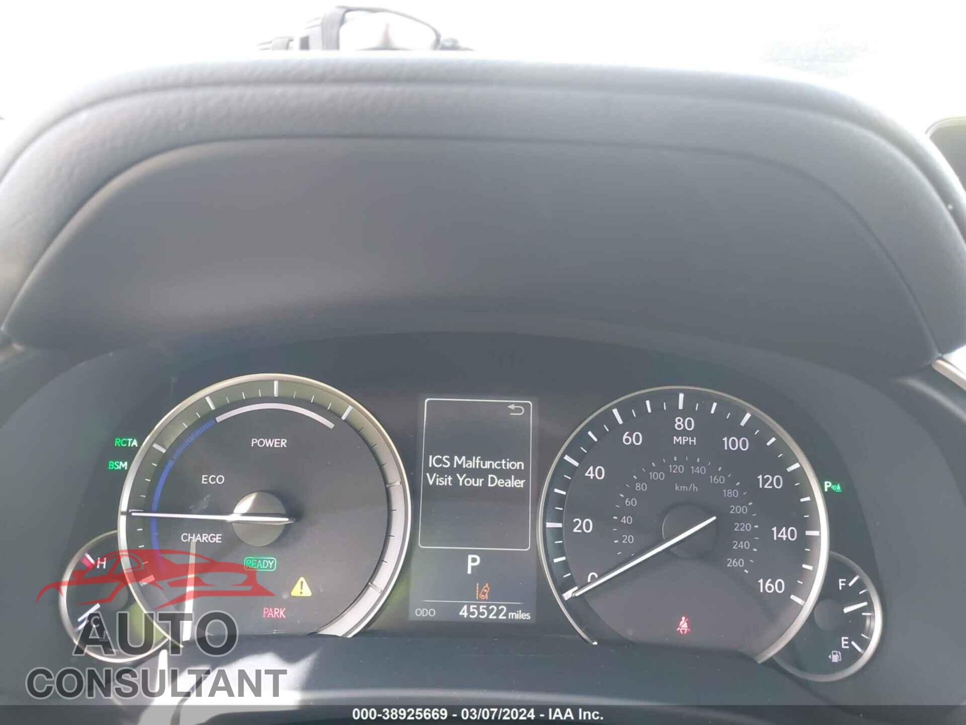 LEXUS RX 2019 - 2T2BGMCA2KC032131