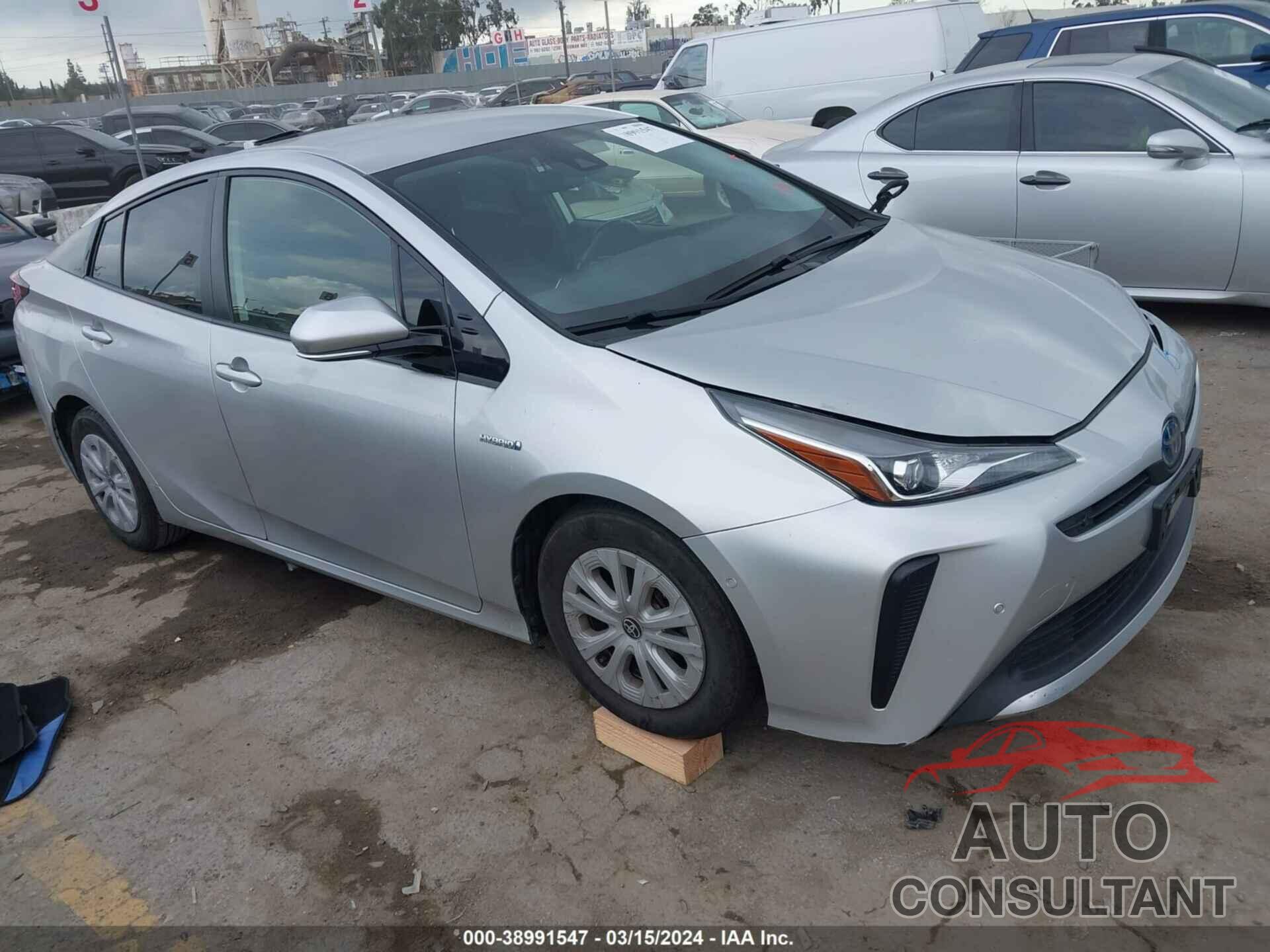 TOYOTA PRIUS 2020 - JTDKARFU5L3106371