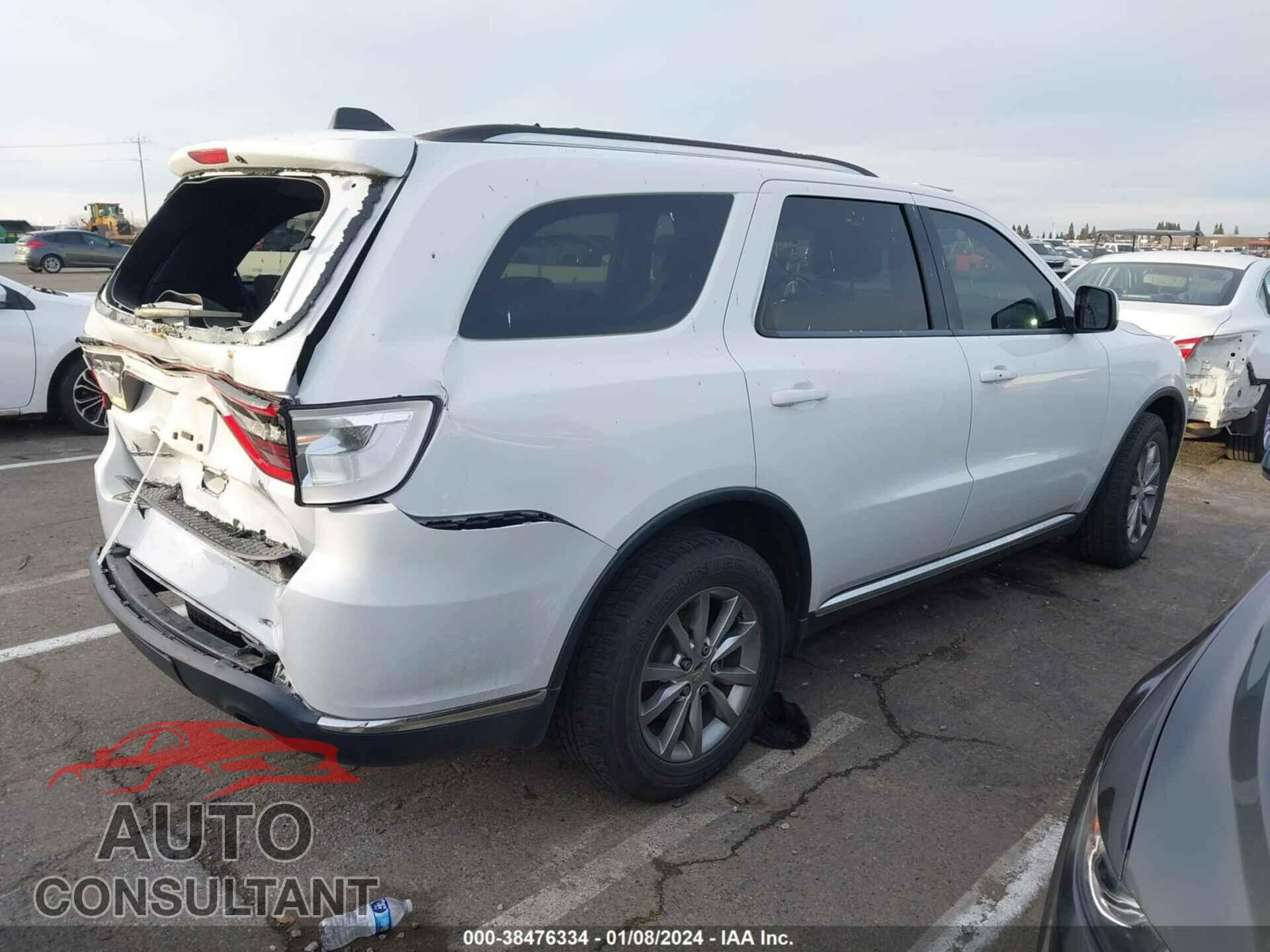 DODGE DURANGO 2017 - 1C4RDHAG2HC638556