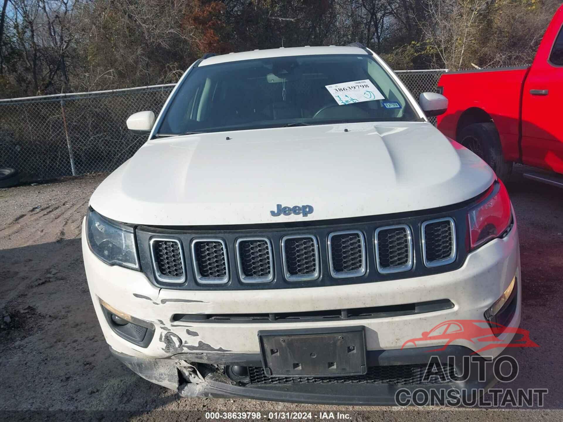 JEEP COMPASS 2019 - 3C4NJCBB6KT802027