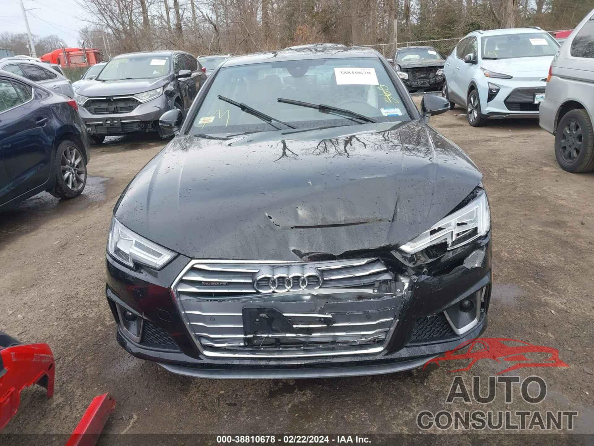 AUDI A4 2019 - WAUENAF46KN016701