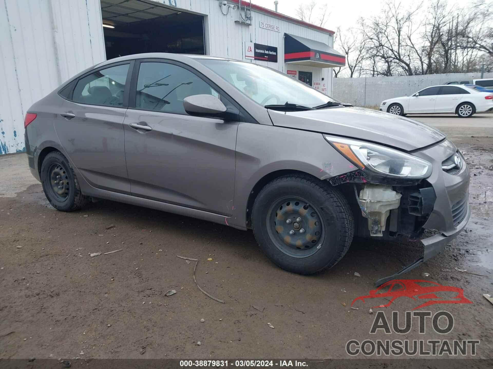 HYUNDAI ACCENT 2017 - KMHCT4AEXHU388909