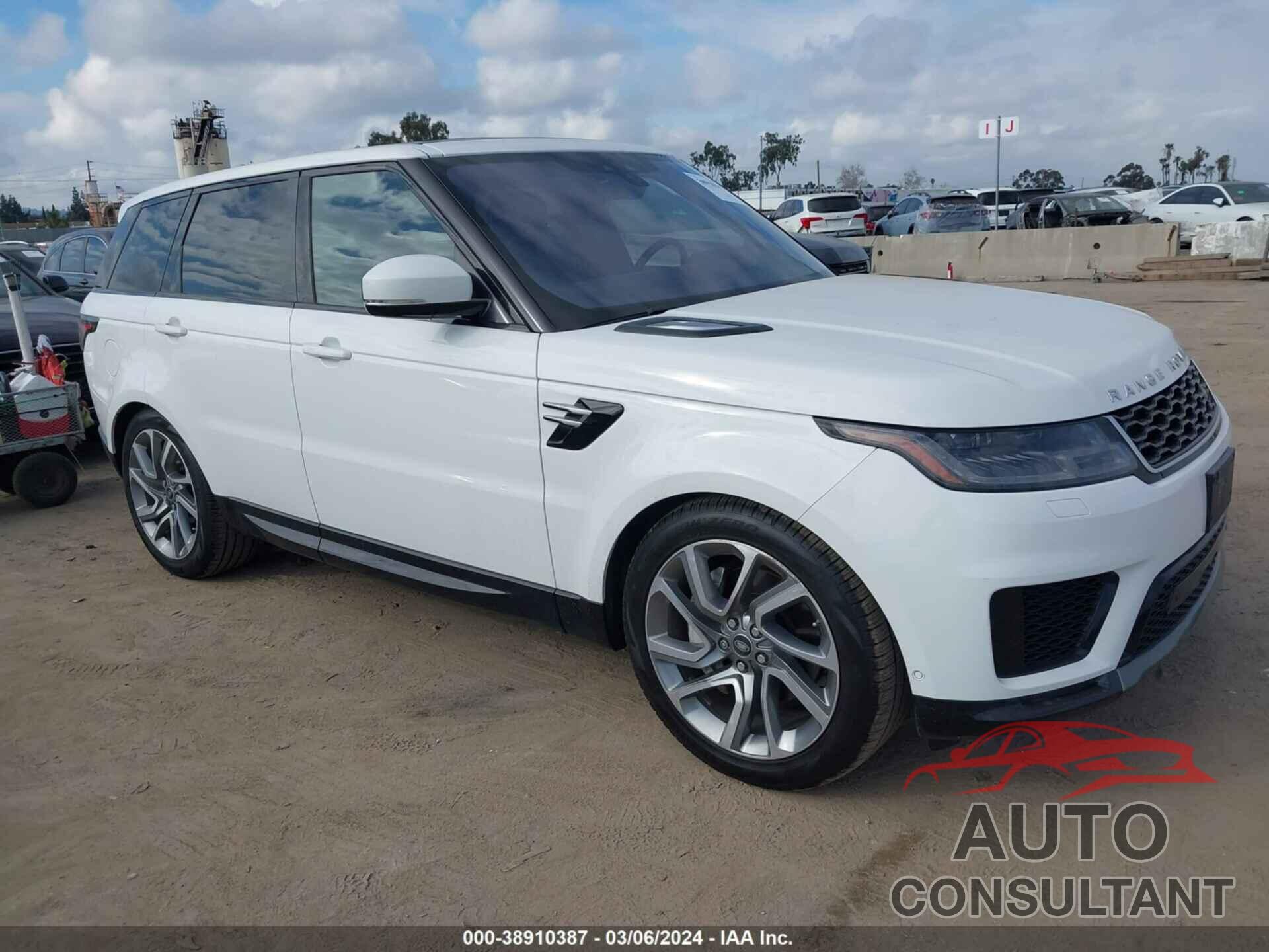 LAND ROVER RANGE ROVER SPORT 2019 - SALWR2RU6KA862601