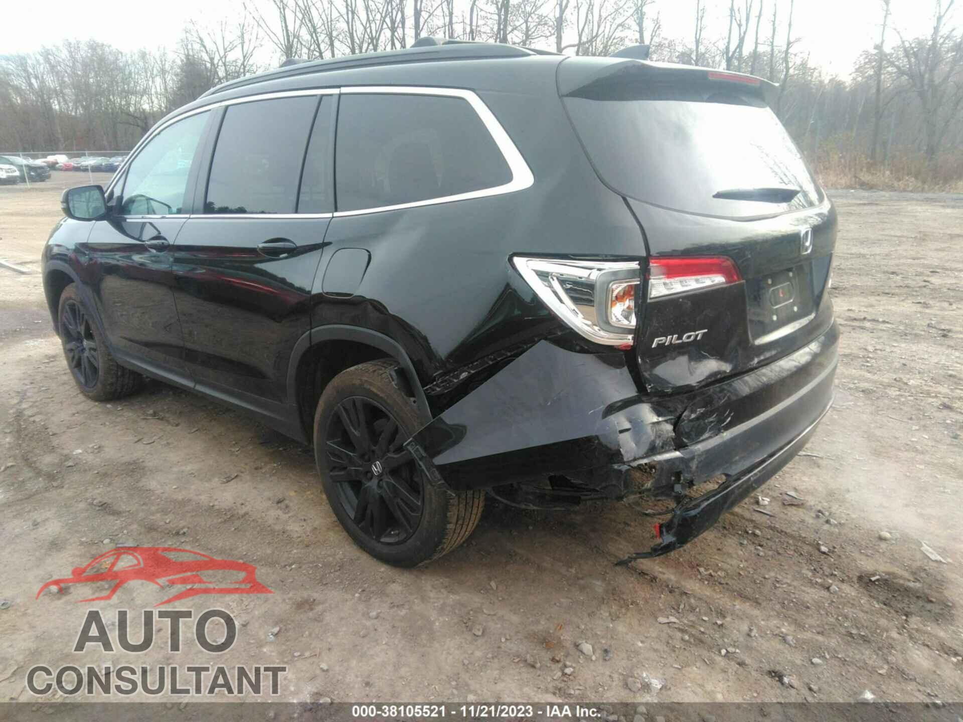 HONDA PILOT 2022 - 5FNYF6H21NB041000