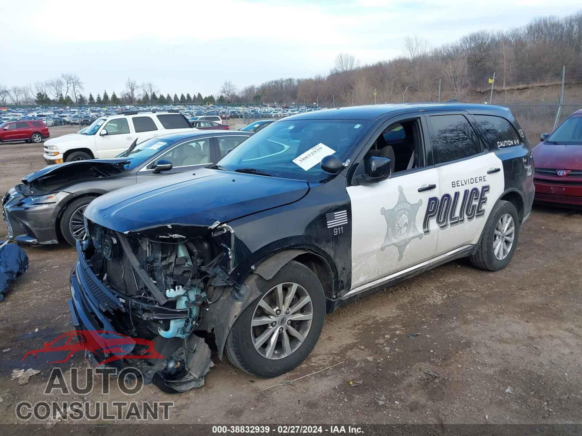 DODGE DURANGO 2019 - 1C4SDJFT4KC708452