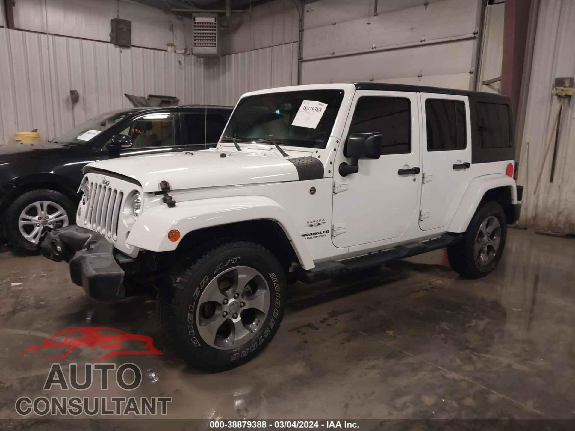 JEEP WRANGLER UNLIMITED 2017 - 1C4BJWEG3HL573371