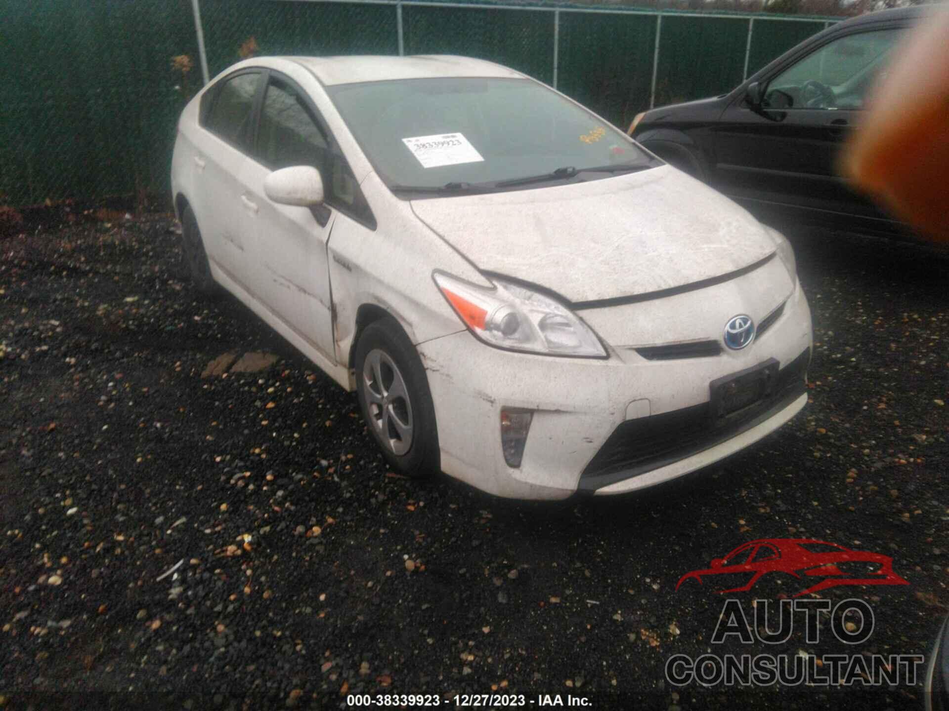 TOYOTA PRIUS 2015 - JTDKN3DU6F1952223