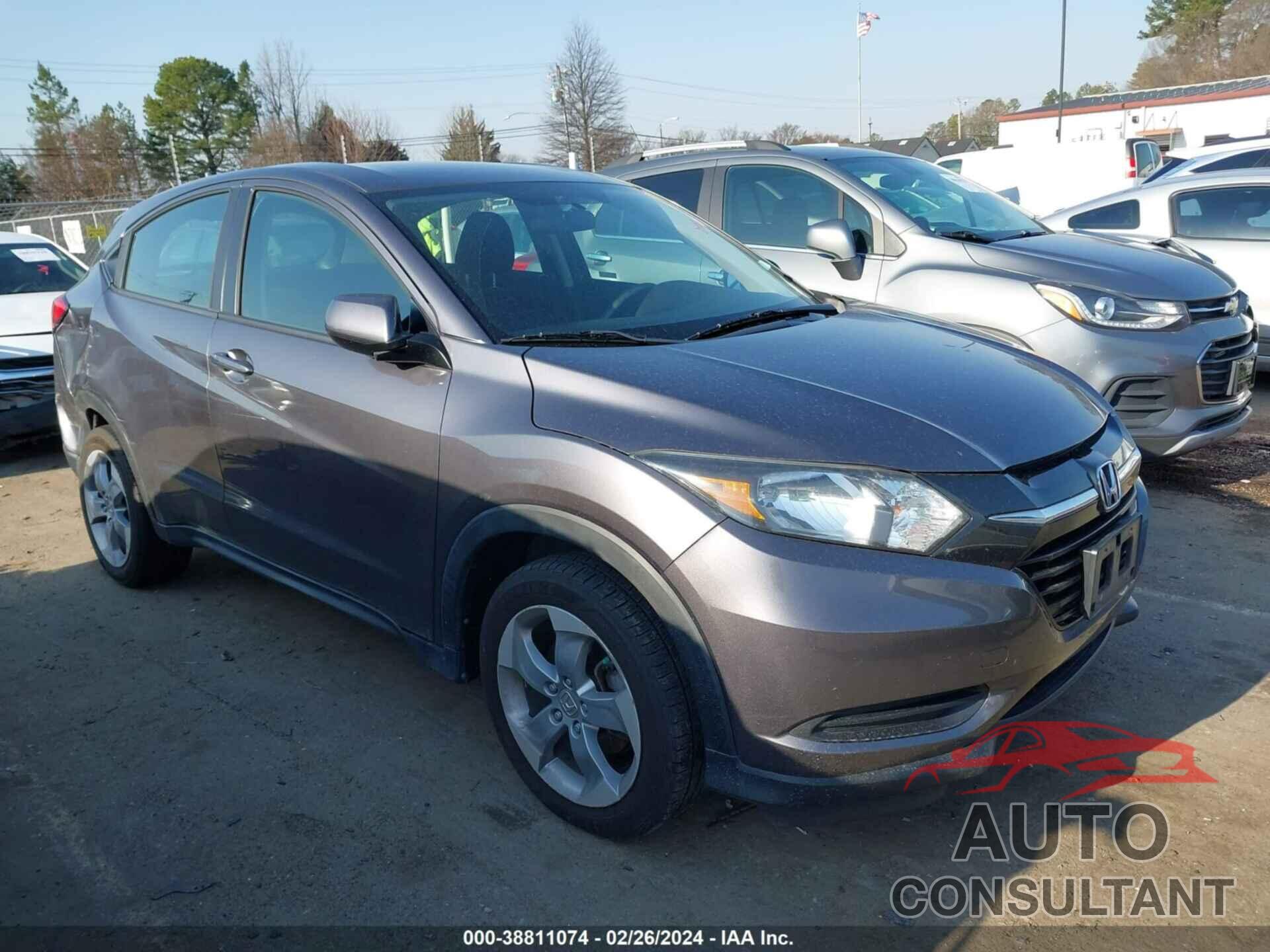 HONDA HR-V 2018 - 3CZRU6H31JM710613