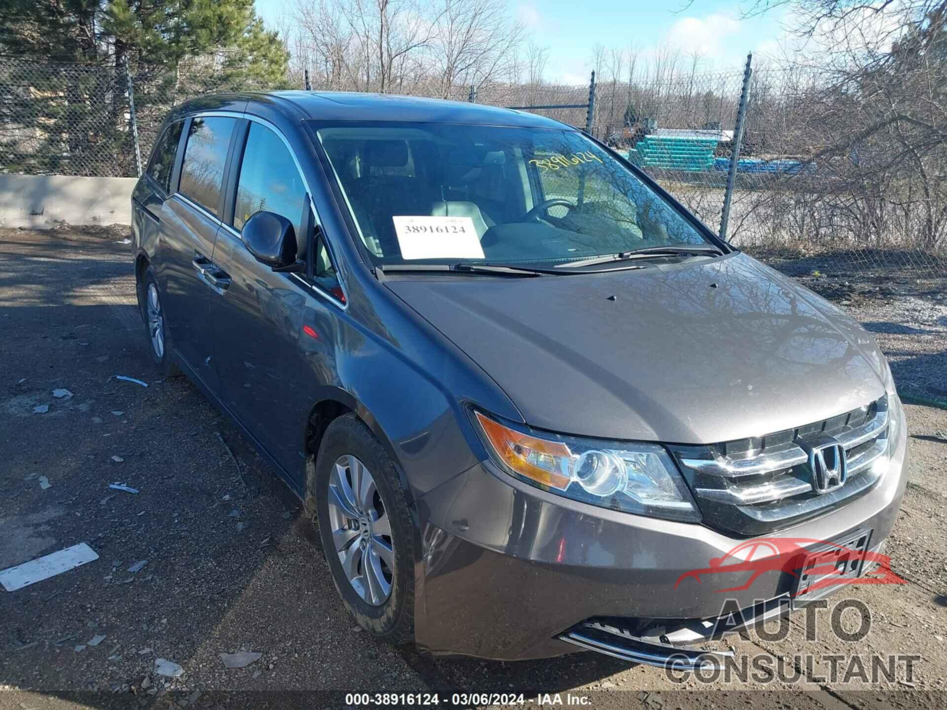 HONDA ODYSSEY 2016 - 5FNRL5H60GB010088