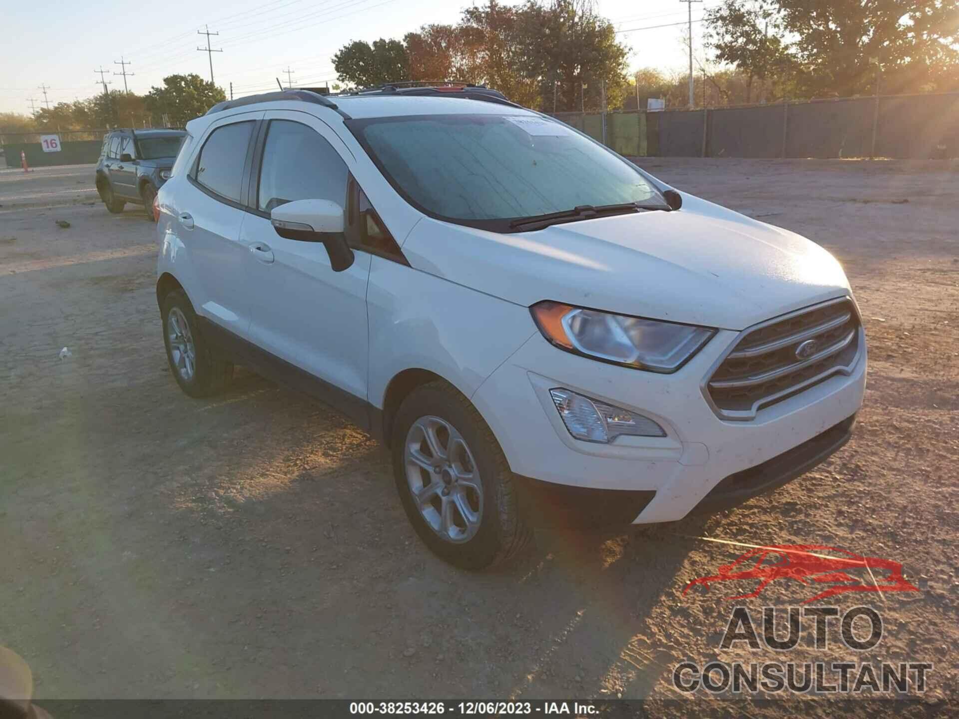 FORD ECOSPORT 2020 - MAJ3S2GE7LC357429