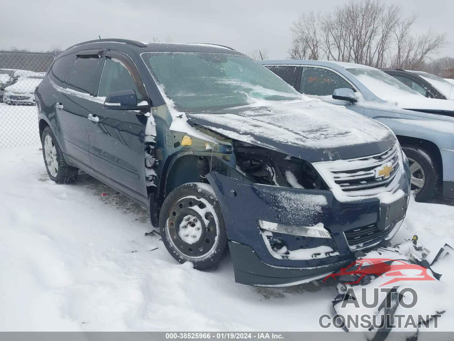 CHEVROLET TRAVERSE 2016 - 1GNKRGKDXGJ337150