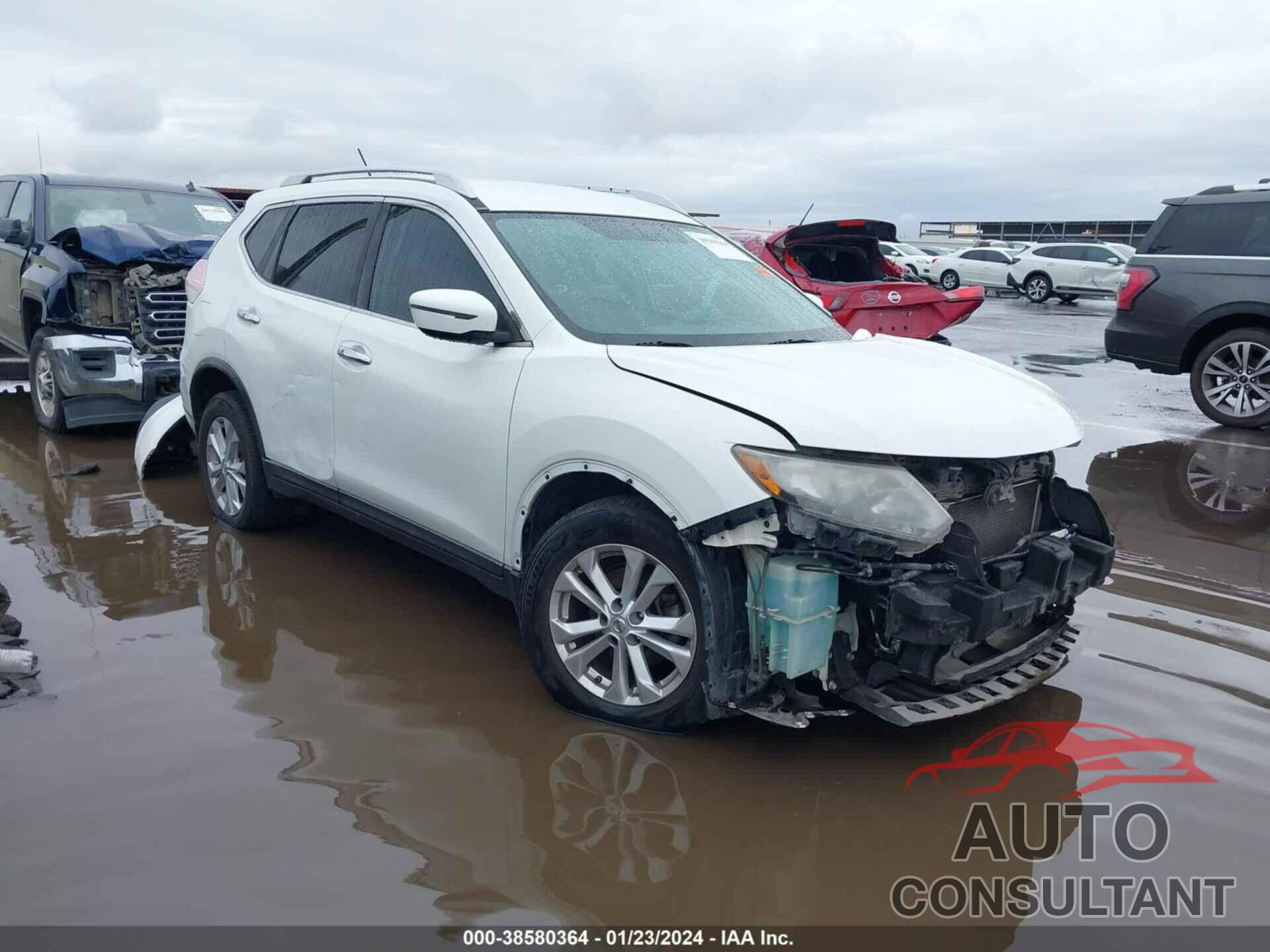 NISSAN ROGUE 2016 - KNMAT2MT4GP655324