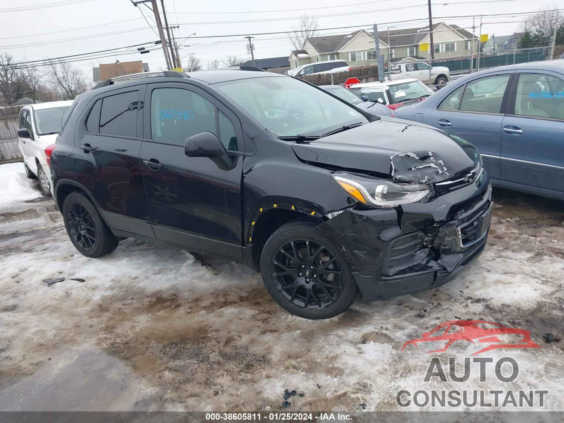 CHEVROLET TRAX 2022 - KL7CJPSMXNB509413