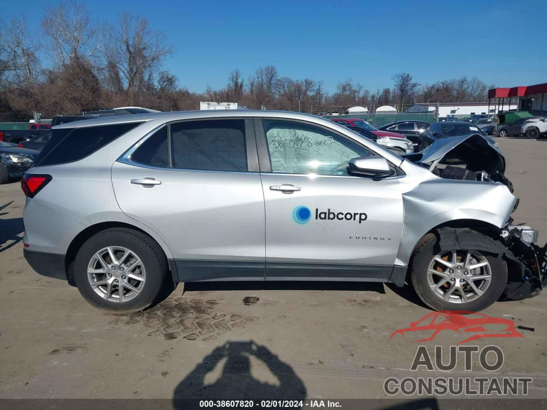 CHEVROLET EQUINOX 2022 - 2GNAXTEV0N6140495