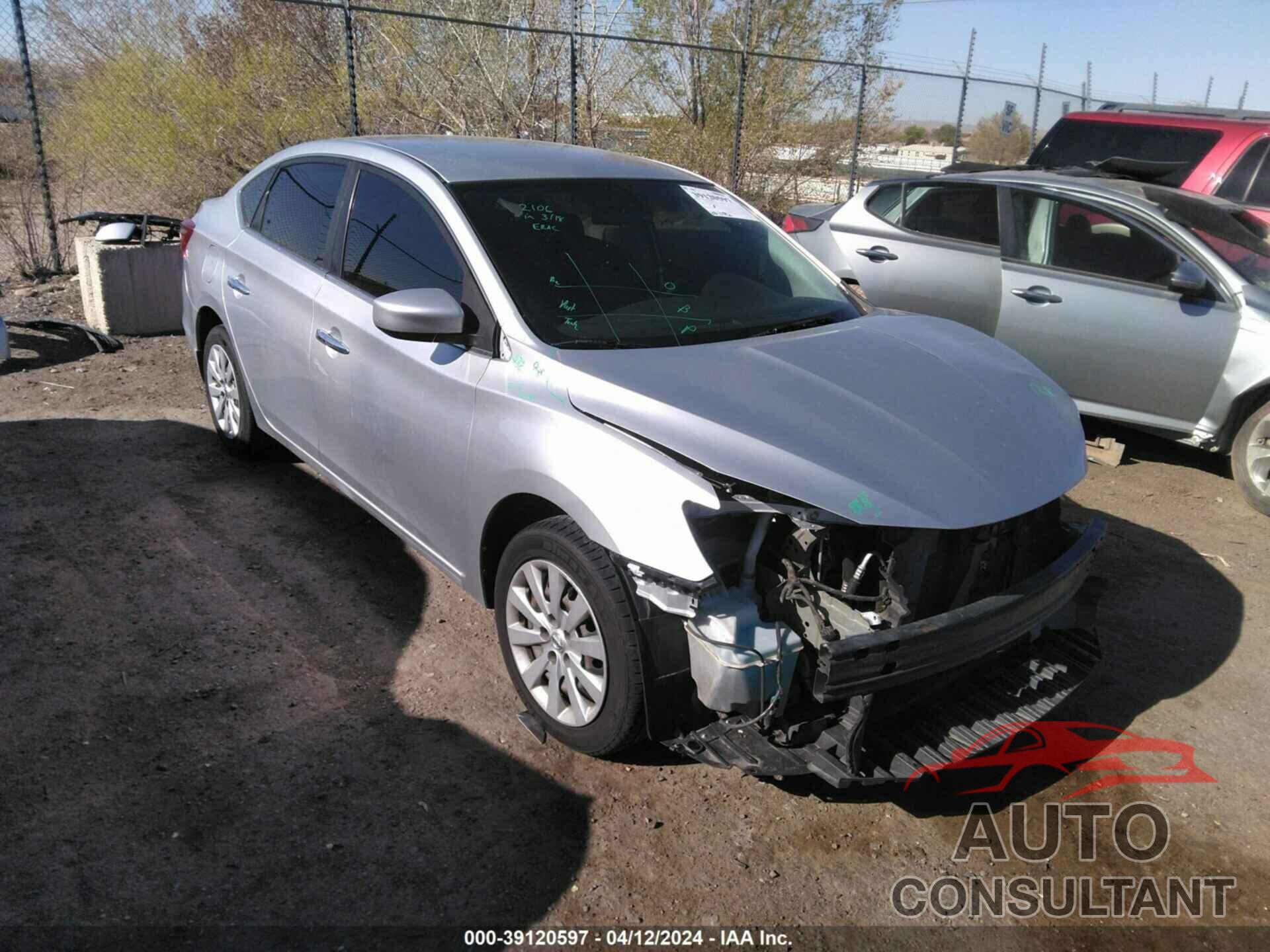 NISSAN SENTRA 2016 - 3N1AB7AP4GY333985