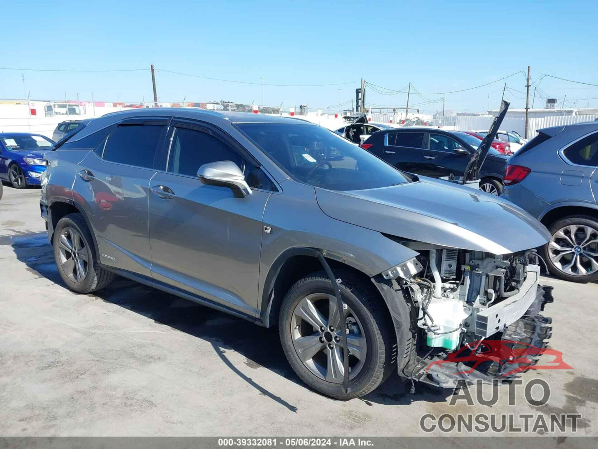 LEXUS RX 450H 2019 - 2T2BGMCA8KC033686